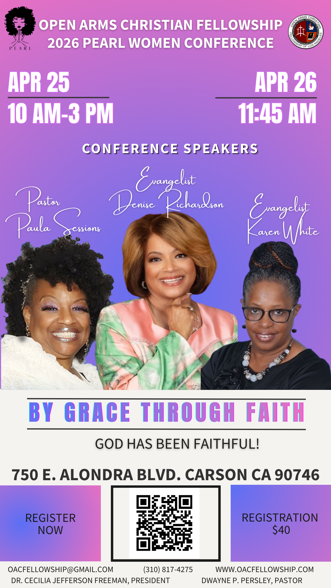 2026 PEARLs Women Conference