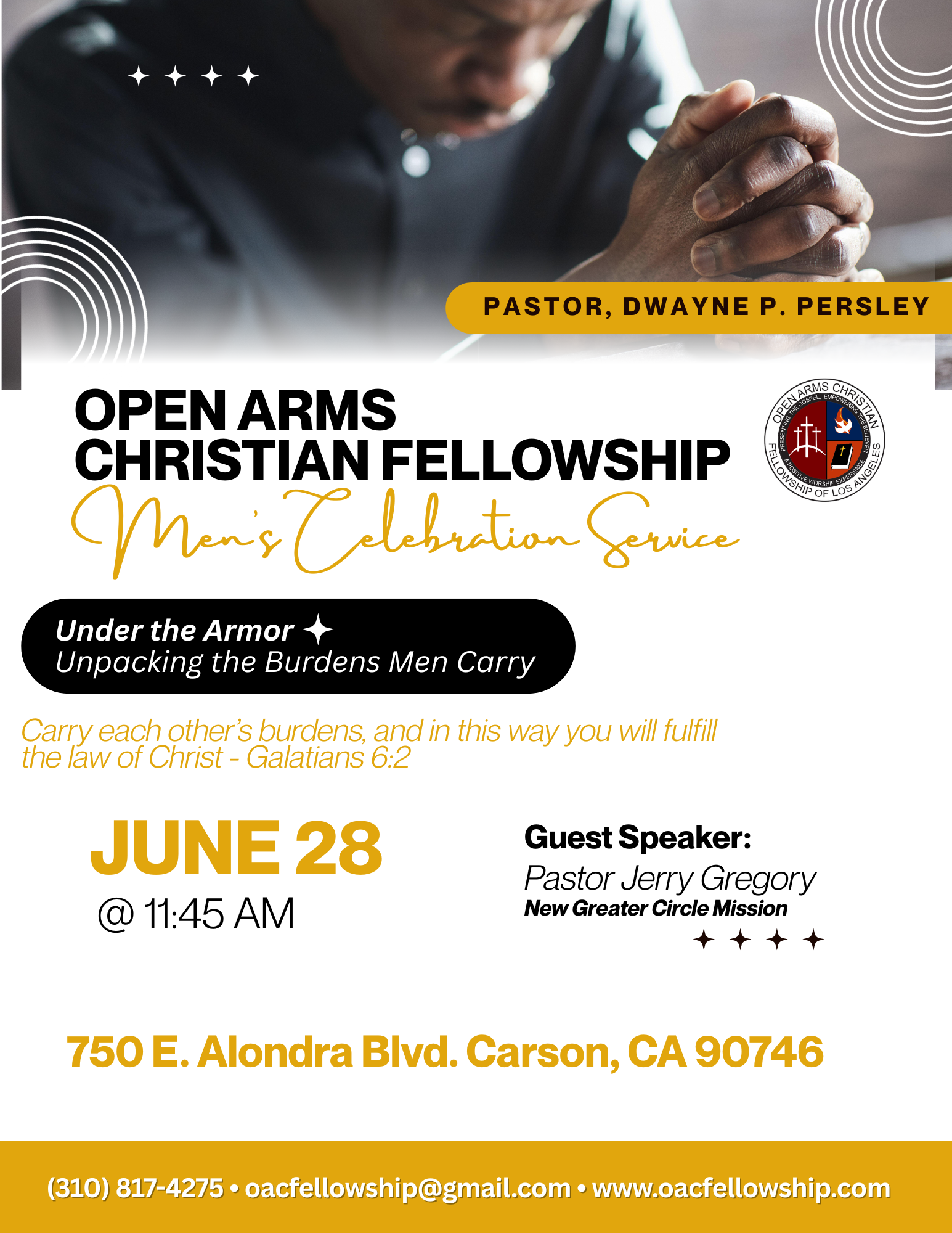 Open Arms Men’s Day 2026